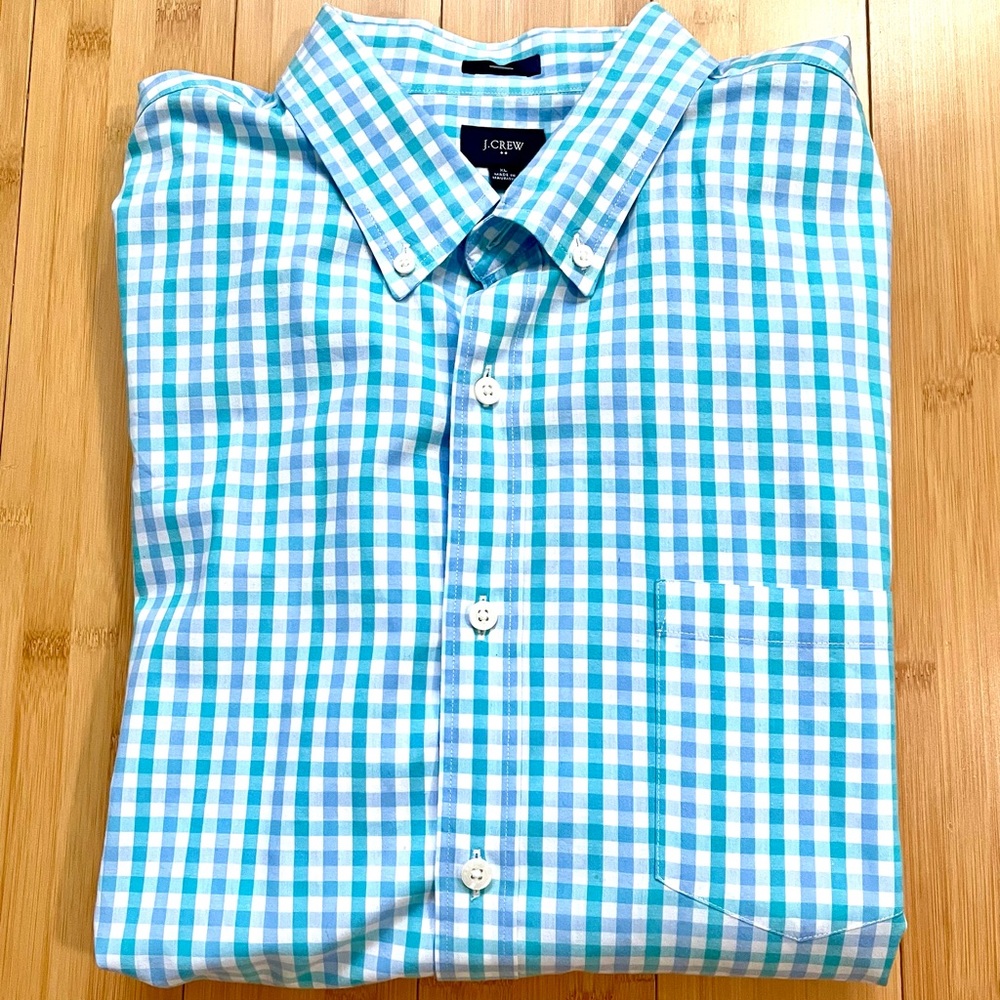 J Crew Slim Fit Button Down Long Sleeve Size XL